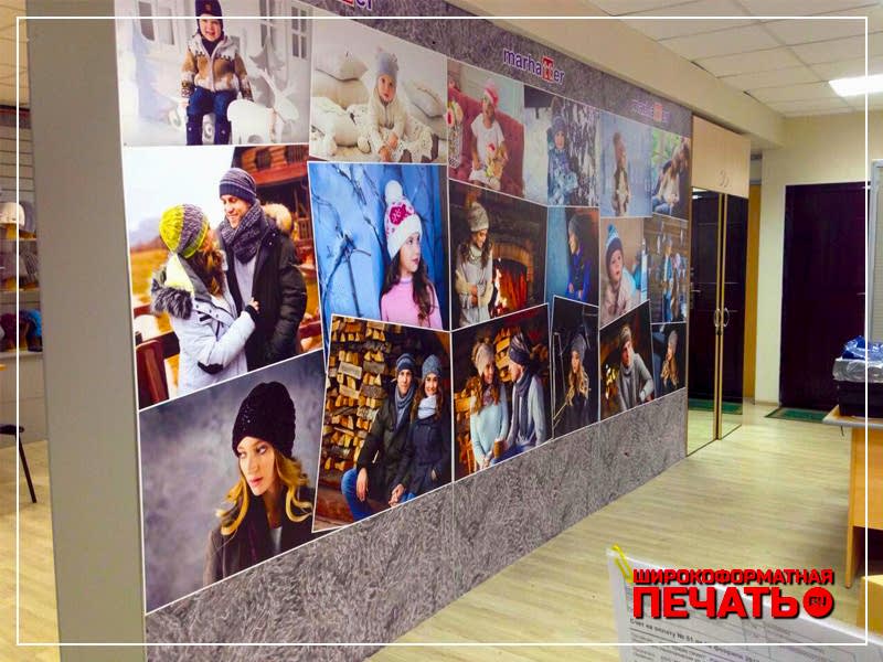 Широкоформатная печать на пластике