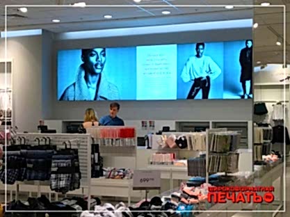 Примеры интерьерной печати